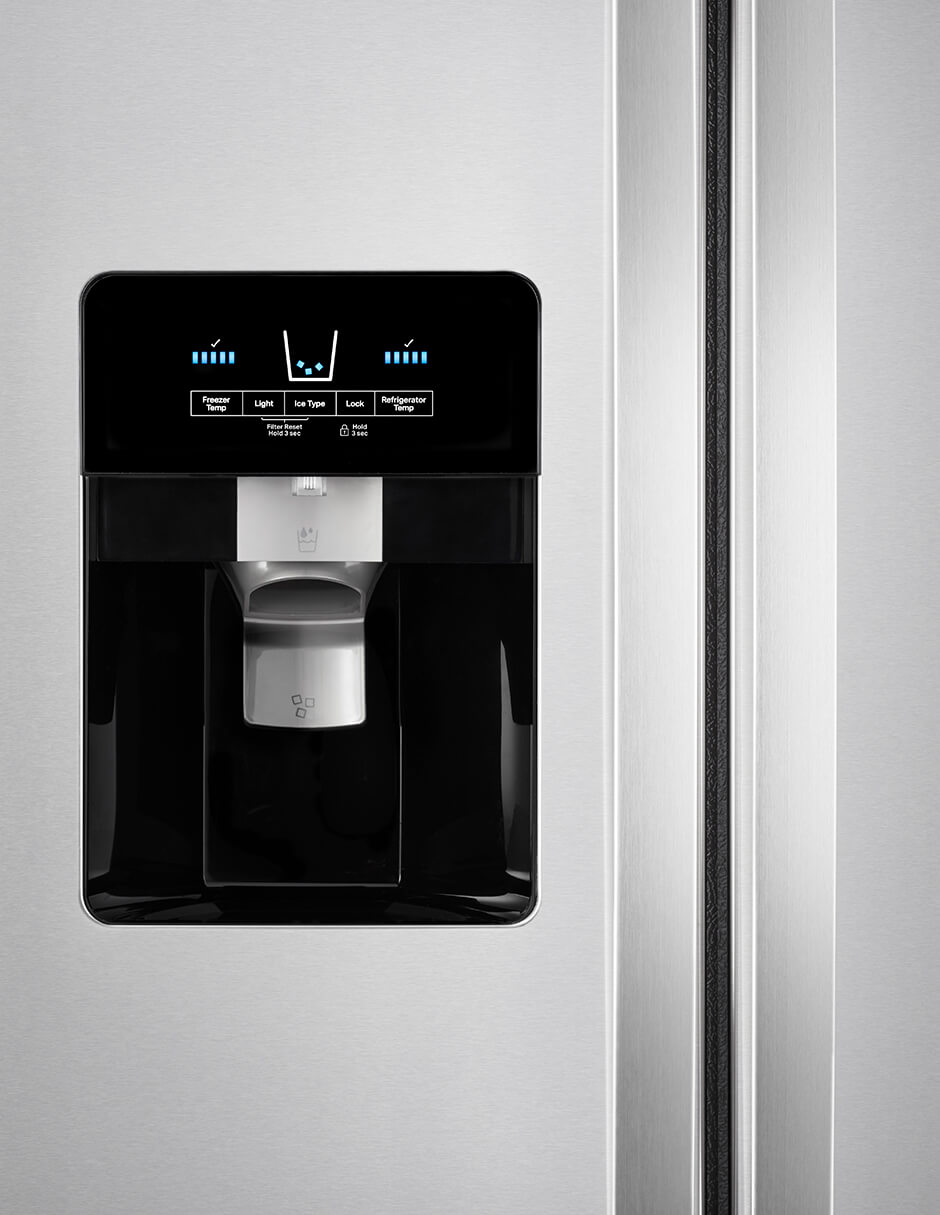 Refrigerador dúplex 25 pies cúbicos xpert energy saver 7WRS25SDHM 4