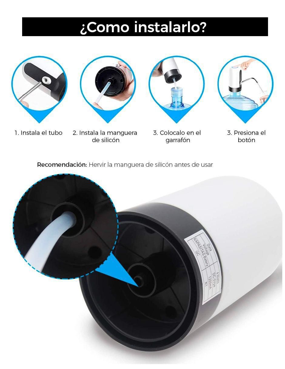 Dispensador de agua eléctrico 6
