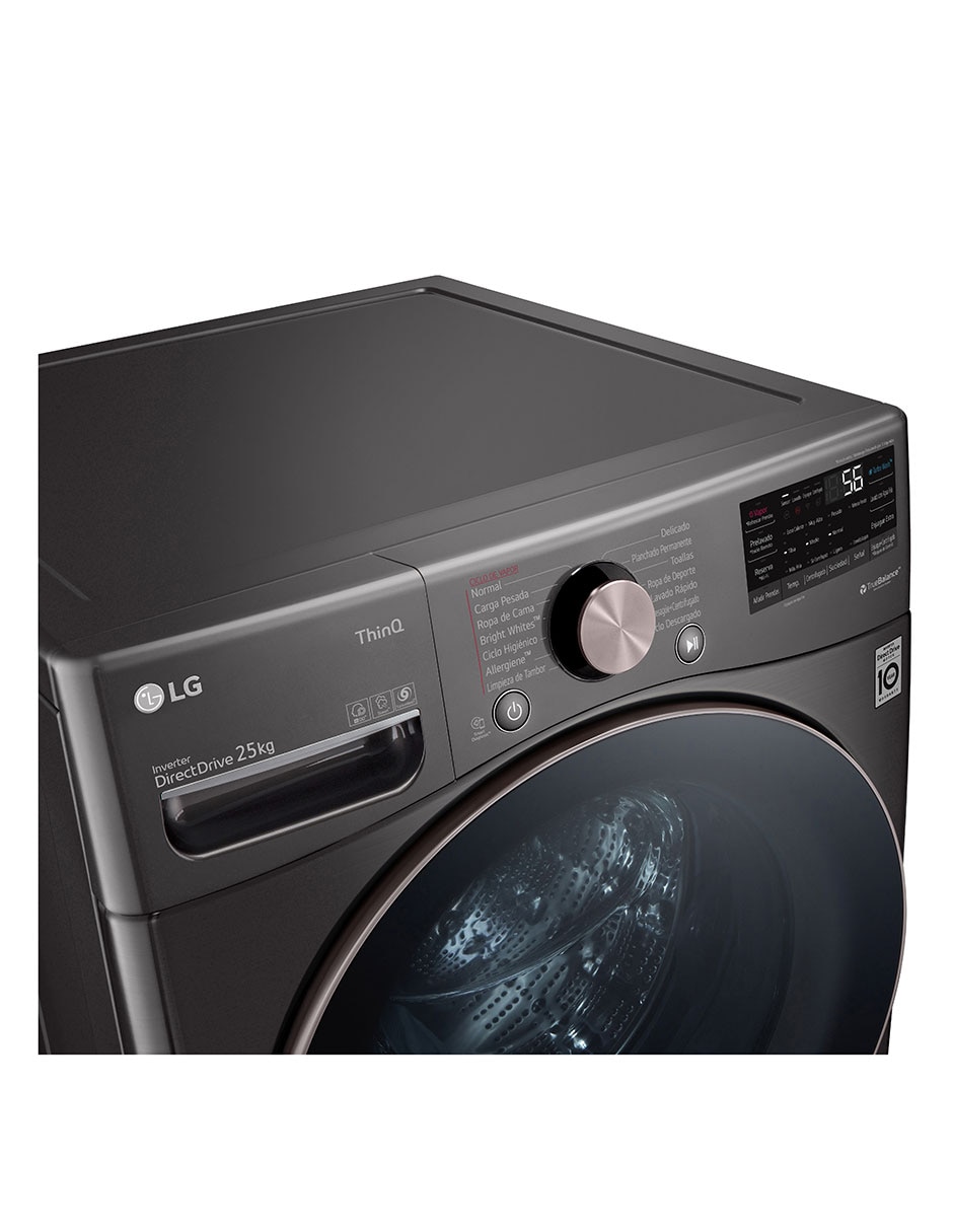 Centro de lavado gas/eléctrico 25 kg WM25BV2S6GR+DF22BV2SGR 10