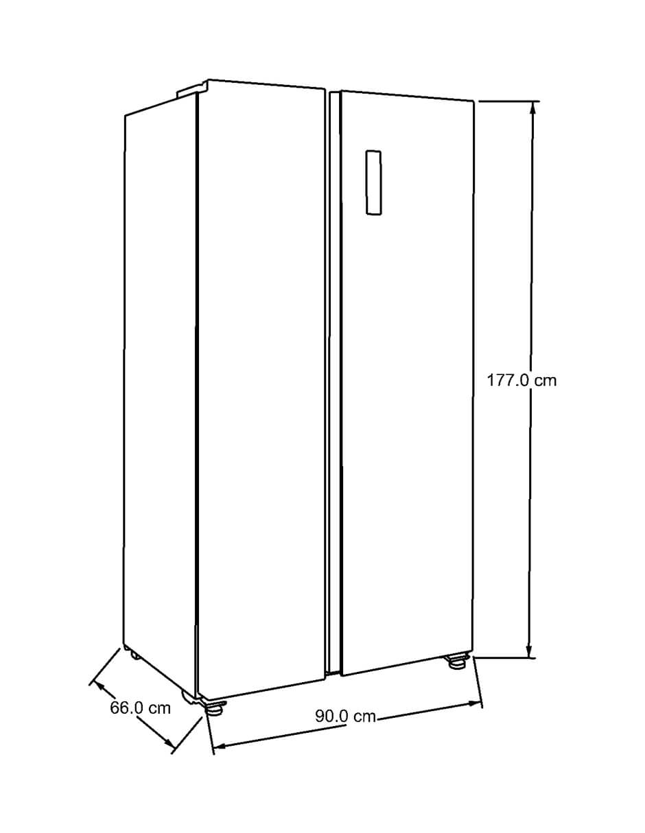Refrigerador dúplex Whirlpool 18 pies cúbicos inverter no frost WD1600S 10