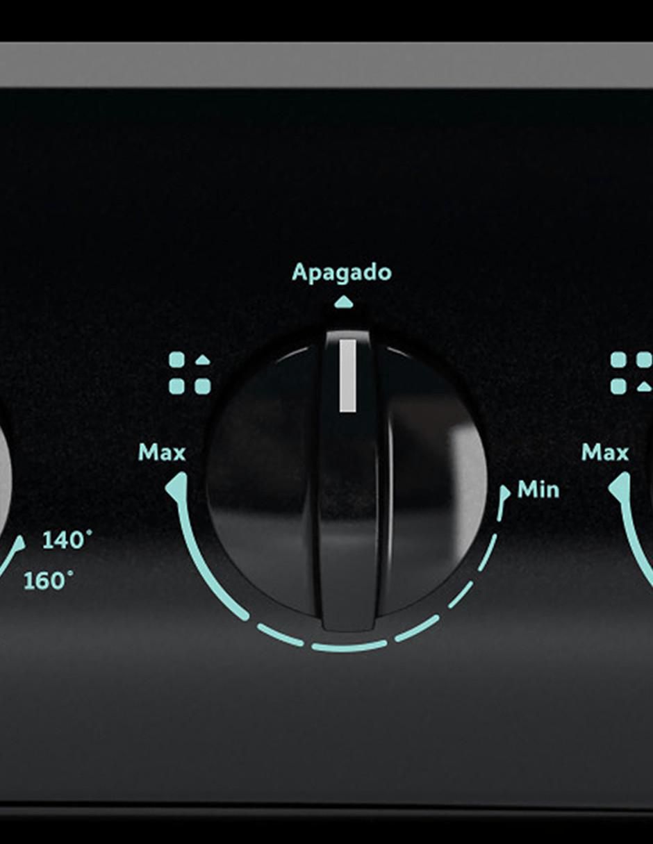 Estufa de piso a gas 50 cm AW-1001B/NAW-1001B de 4 quemadores 2