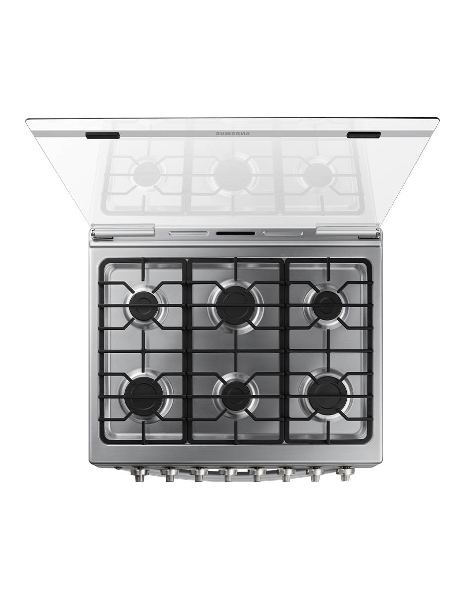 Estufa de piso a gas natural/lp 76.7 cm NX52T5411MS/AX de 6 quemadores 11