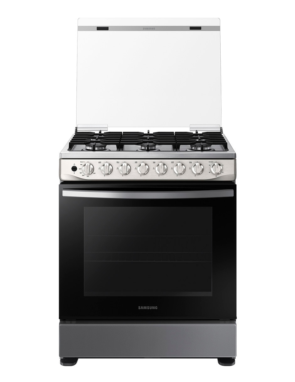 Estufa de piso a gas natural/lp 76.7 cm NX52T5411MS/AX de 6 quemadores 2
