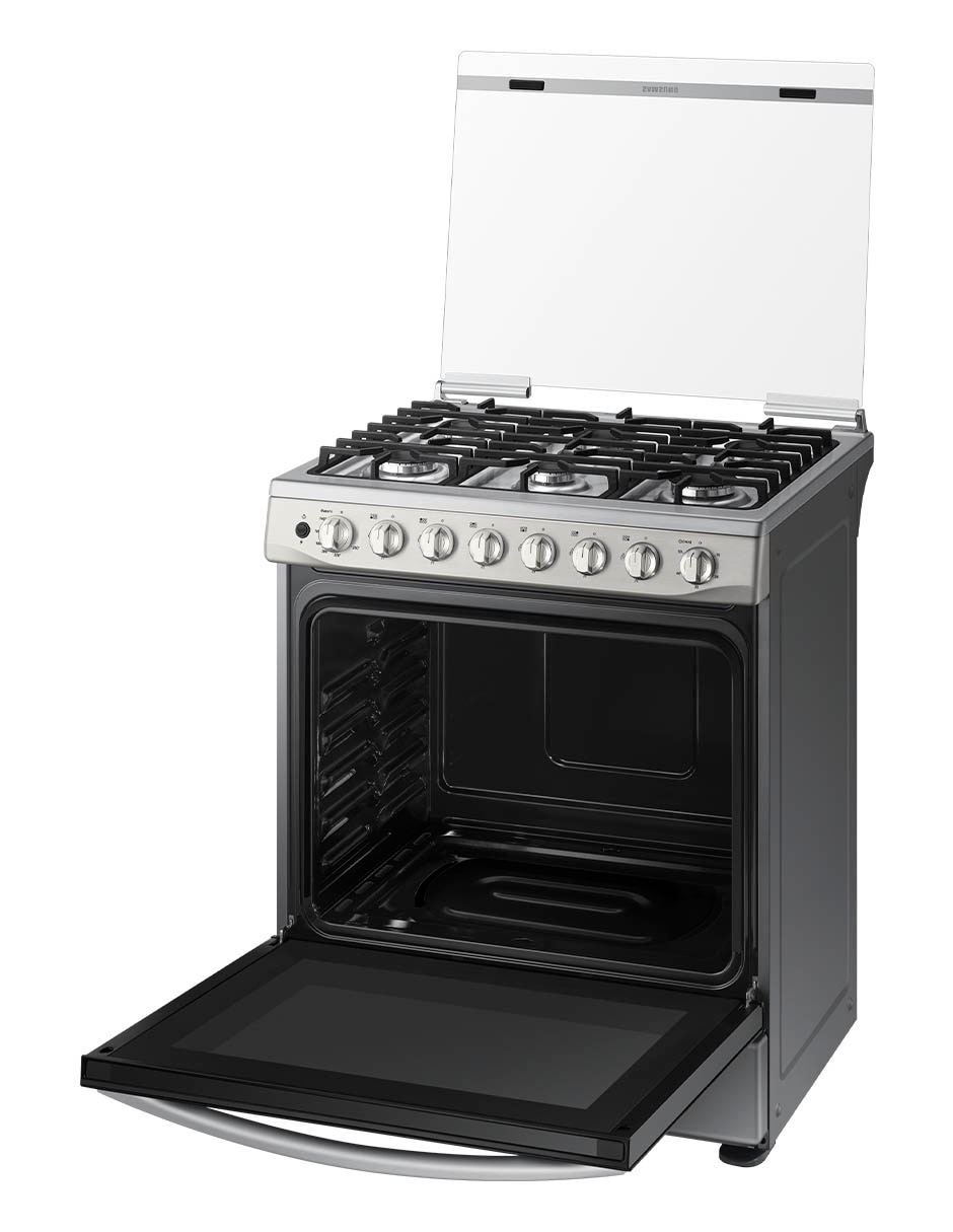 Estufa de piso a gas natural/lp 76.7 cm NX52T5411MS/AX de 6 quemadores 7