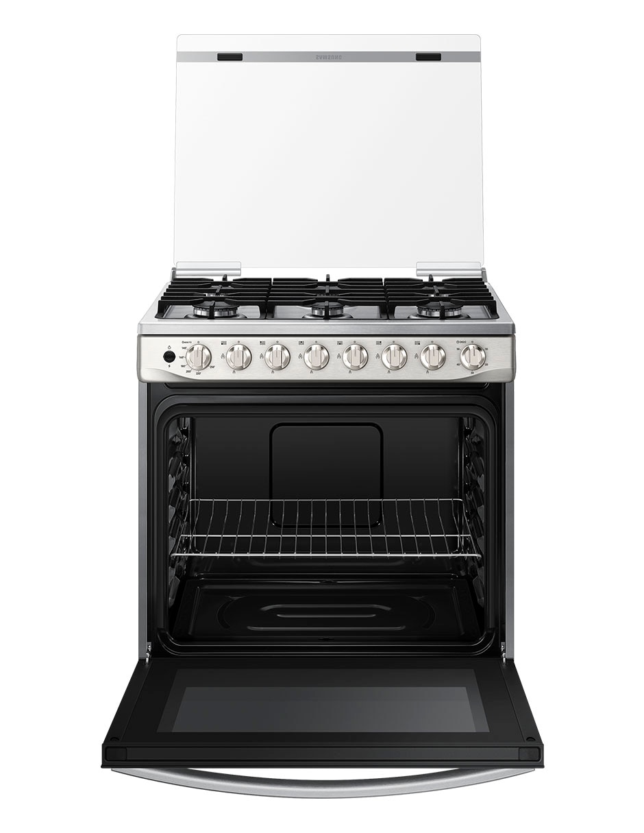 Estufa de piso a gas natural/lp 76.7 cm NX52T5412MS/AX de 6 quemadores 3