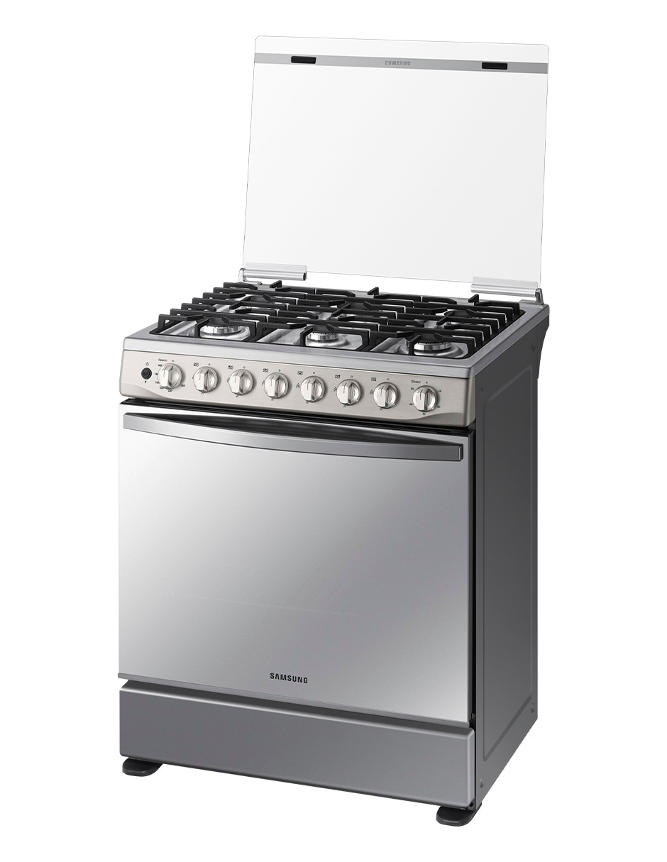 Estufa de piso a gas natural/lp 76.7 cm NX52T5412MS/AX de 6 quemadores 5
