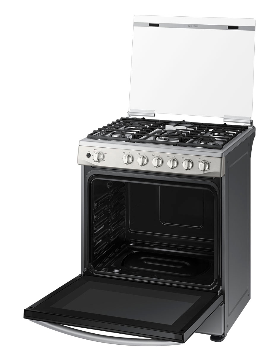 Estufa de piso a gas natural/lp 76.7 cm NX52T7422MS/AX de 5 quemadores 3