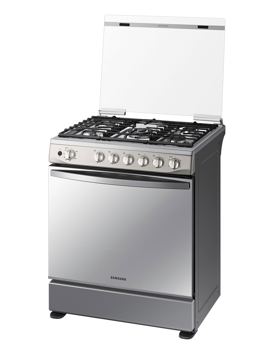 Estufa de piso a gas natural/lp 76.7 cm NX52T7422MS/AX de 5 quemadores 5
