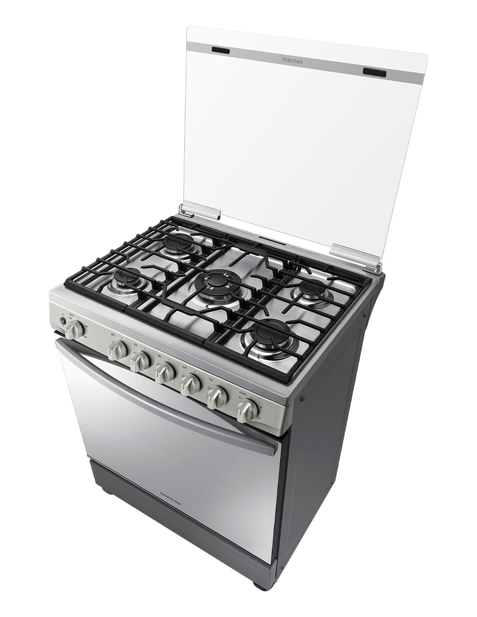 Estufa de piso a gas natural/lp 76.7 cm NX52T7422MS/AX de 5 quemadores 6