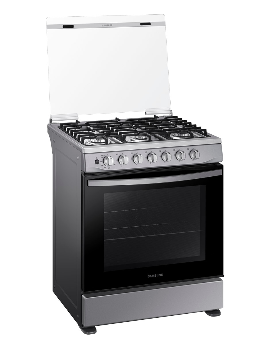 Estufa de piso a gas natural/lp 76 cm NX52D3000MV/AX de 6 quemadores 3