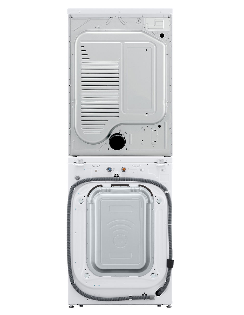 Combo lavadora + secadora gas/eléctrico 25 kg WM25WV2S6W.DF20WV2W 3