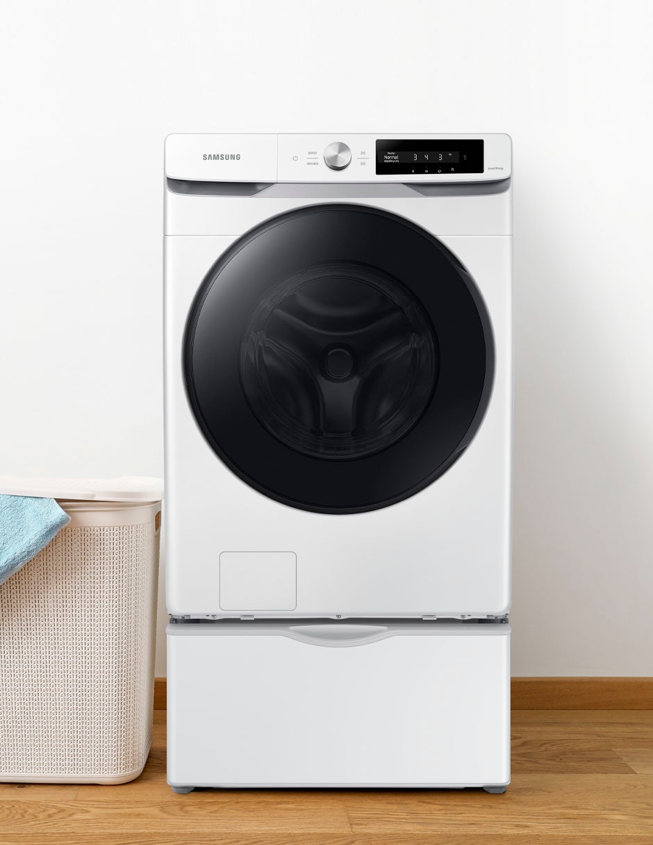 Lavadora 22 kg automática carga frontal f-wf22c640wcp 3