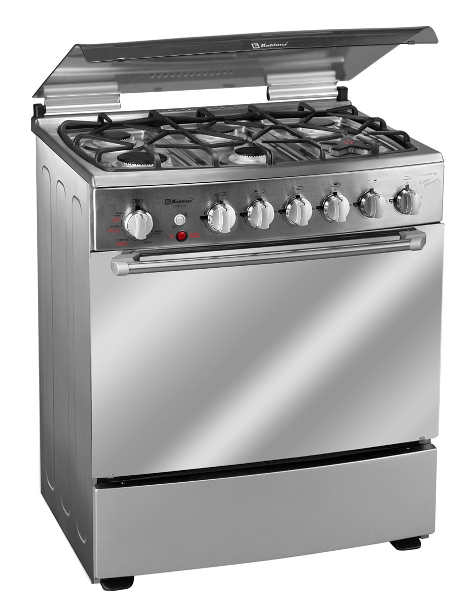 Combo estufa de piso a gas natural/lp 76 cm COMBO.EST-FRYER+CAMP de 6 quemadores + campana 2