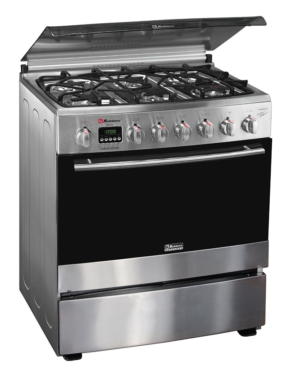 Estufa de piso a gas natural/lp 76 cm KZ.EST.BERNA.FRYER de 6 quemadores 3