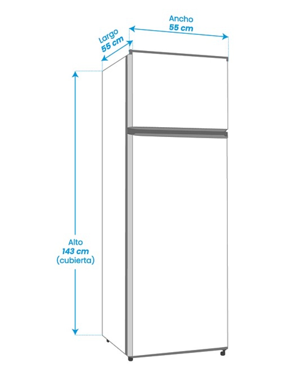 Refrigerador top mount 8 pies cúbicos MDRT210CCNLS 6