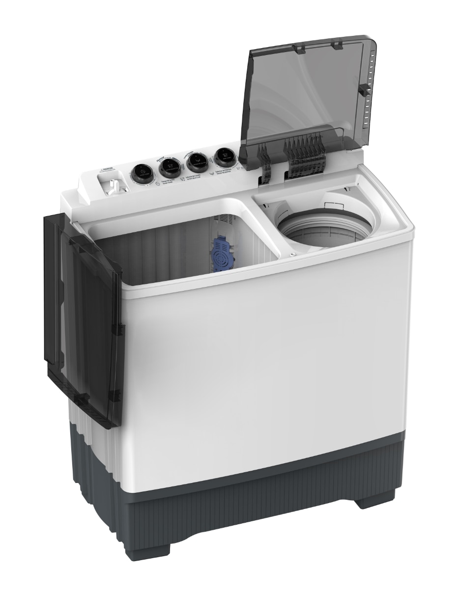 Lavadora doble tina 19 kg semiautom‡tica carga superior mt100w190/w-mx 4