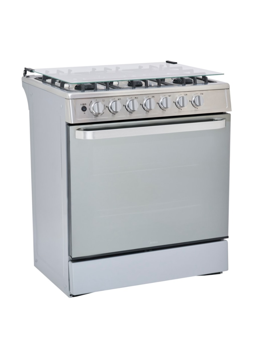 Estufa de piso Xtreme Chef Air 76.7 cm MGS30FS1LEAMSS de 6 quemadores 2