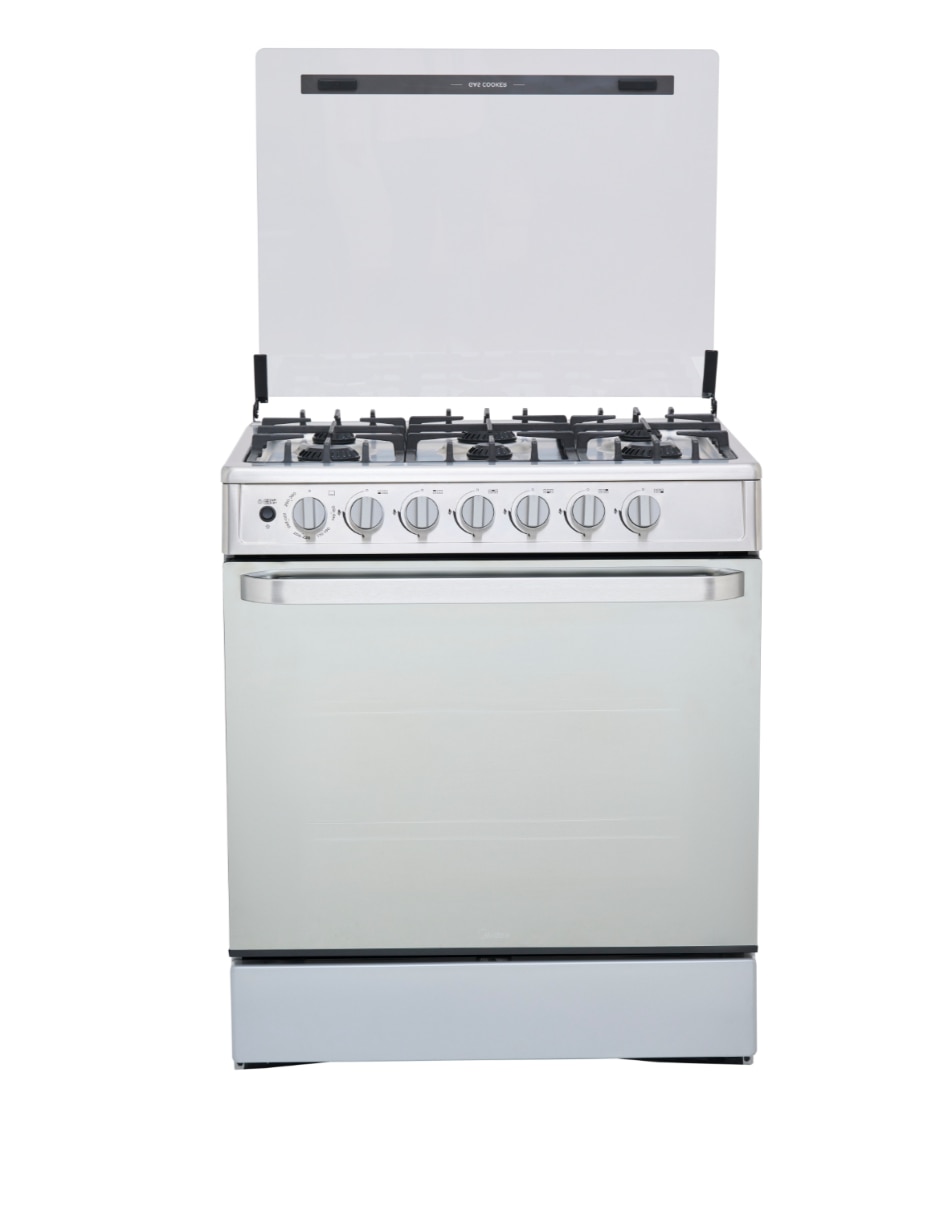 Estufa de piso Xtreme Chef Air 76.7 cm MGS30FS1LEAMSS de 6 quemadores 4