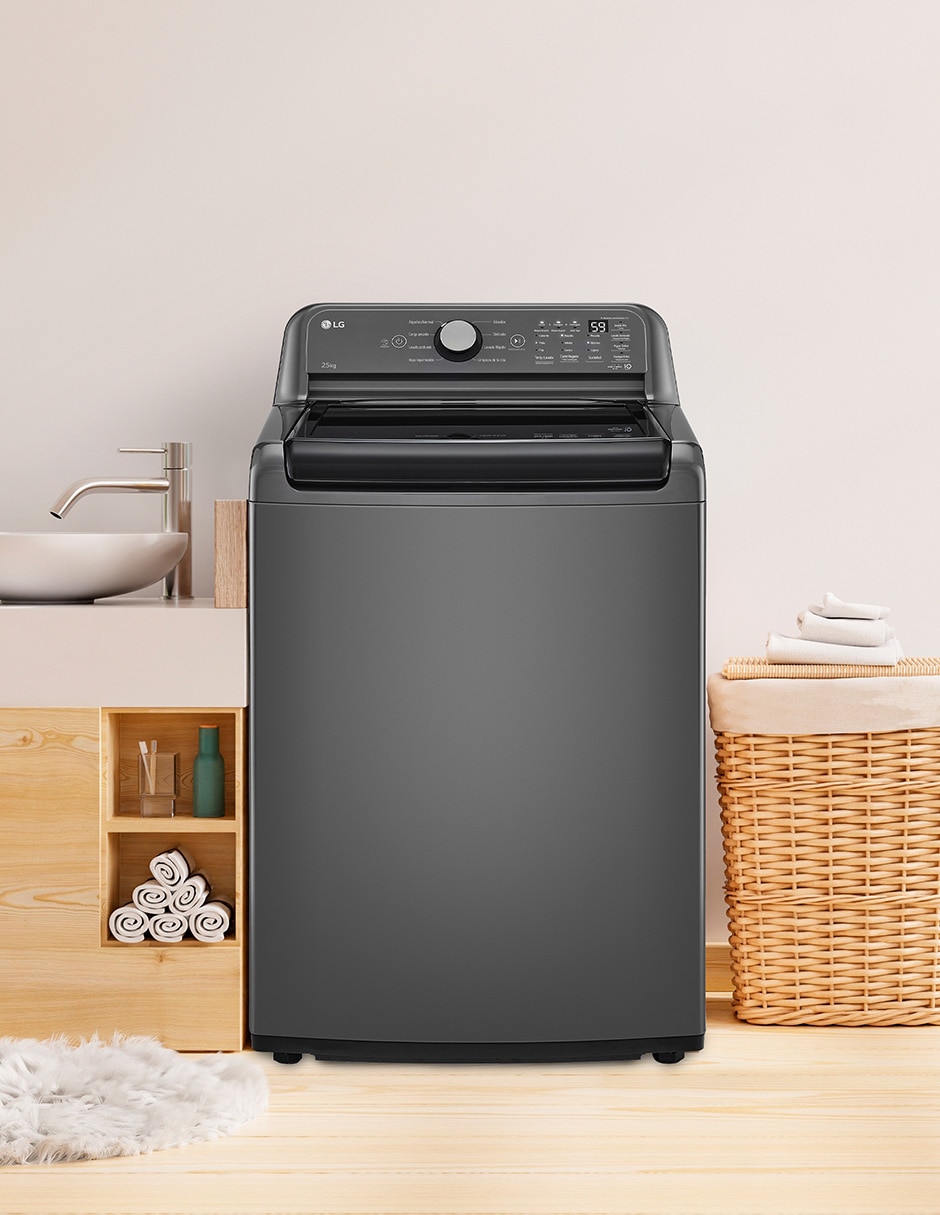 Lavadora 25 kg automática carga superior wt25mt6hk.abmelat 2