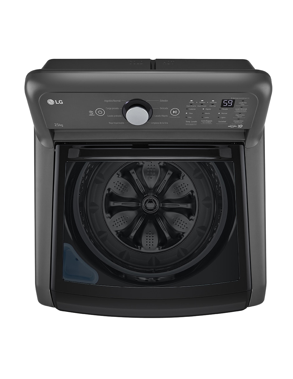 Lavadora 25 kg automática carga superior wt25mt6hk.abmelat 10