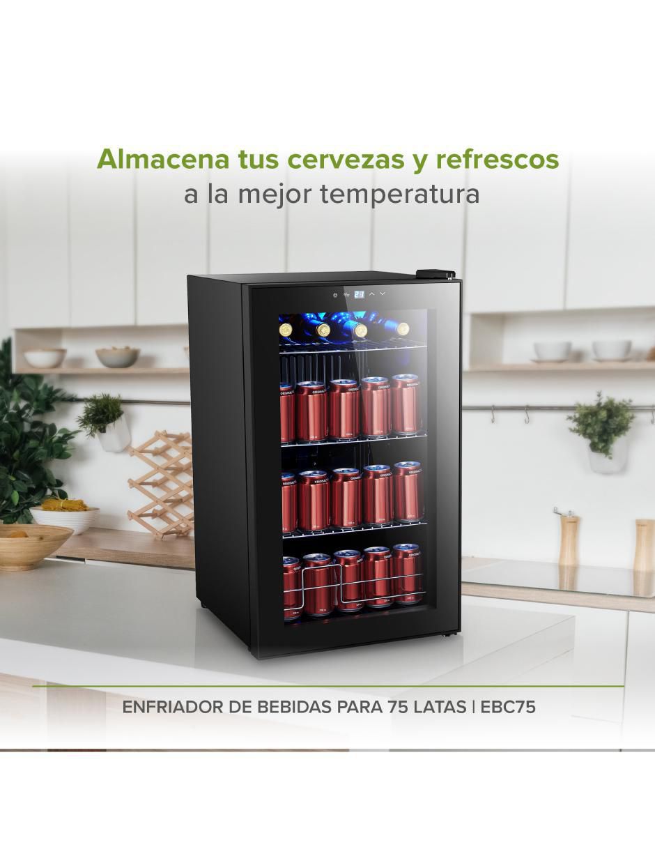 Frigobar EBC75 2.4 pies cúbicos 4