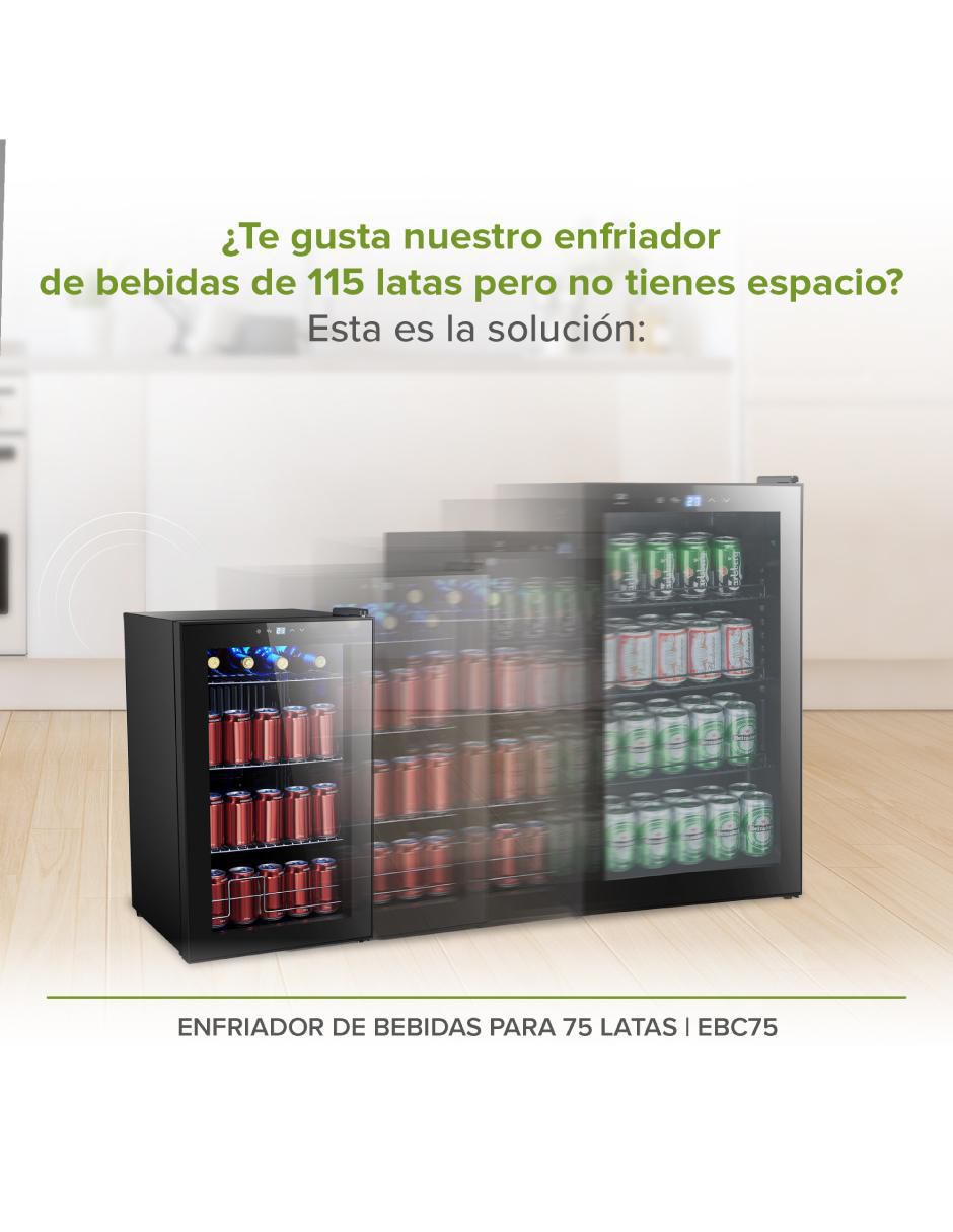 Frigobar EBC75 2.4 pies cúbicos 7