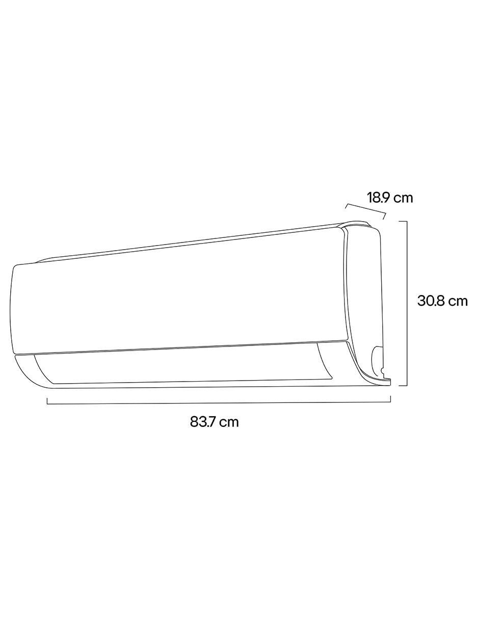 Aire acondicionado mini split frío y calor 12000 btu vx122h4 10