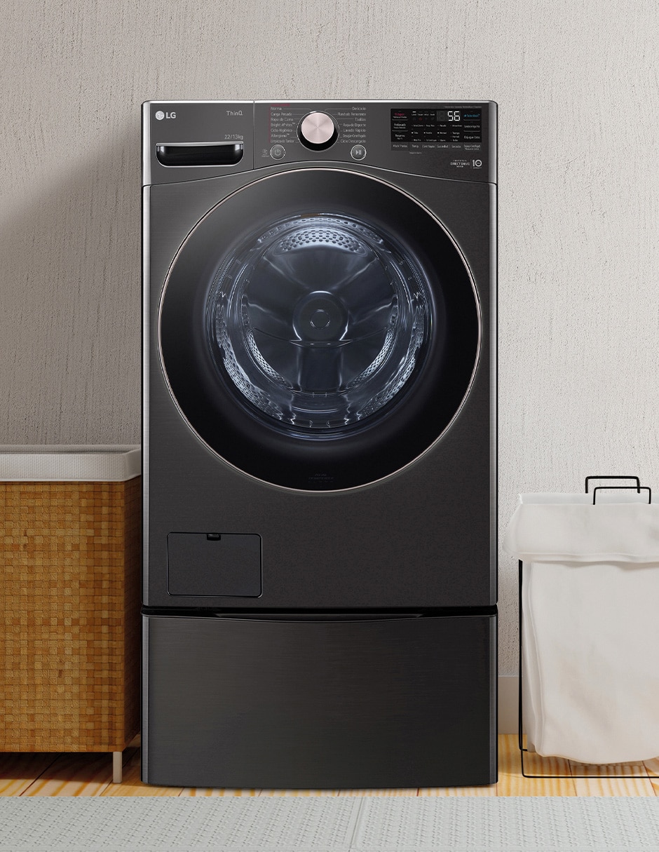 Lavasecadora gas/eléctrica 22 kg 13 kg WD22BV2S6GR.WD300CB 10
