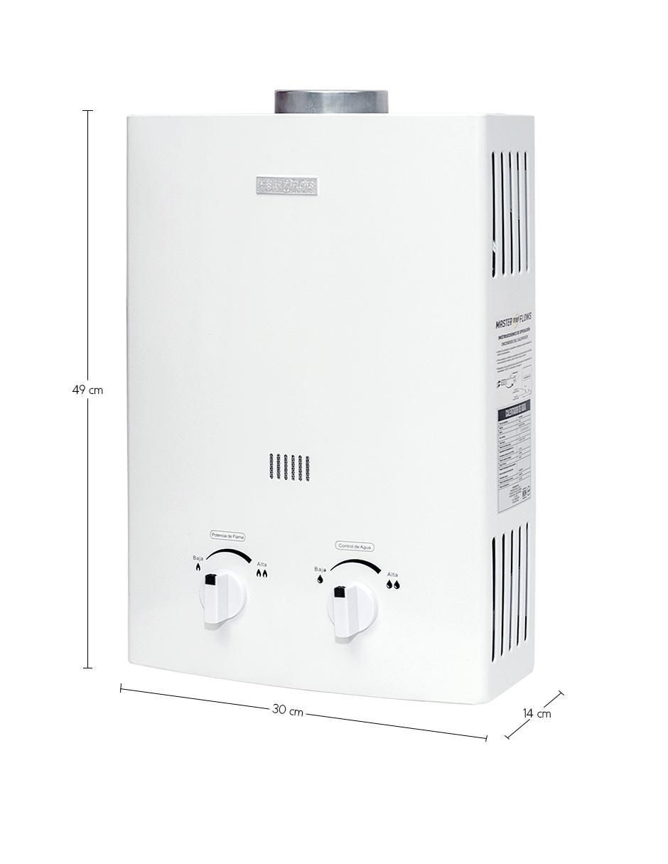 Calentador de paso C4084 4 L gas lp 3