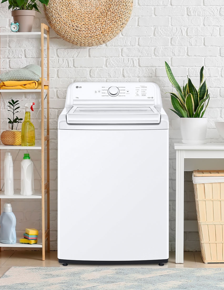 Lavadora 19 kg automática carga superior wt19wt6hka.abwelat 10