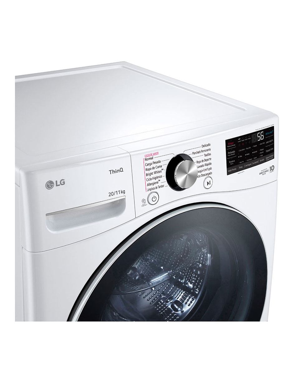 Lavasecadora gas lp 20 kg 11 kg wd20wv26r.abwelat 8