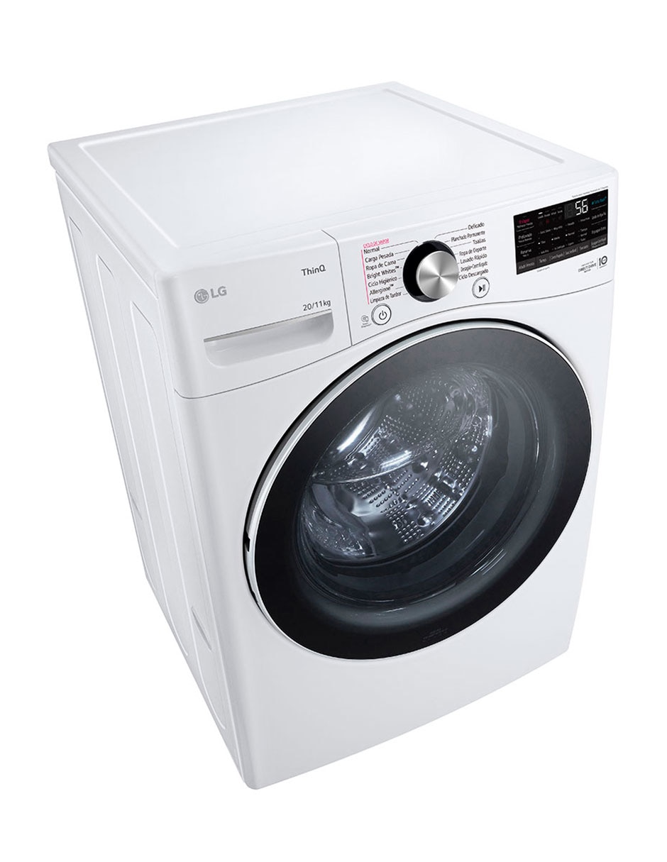 Lavasecadora gas lp 20 kg 11 kg wd20wv26r.abwelat 9