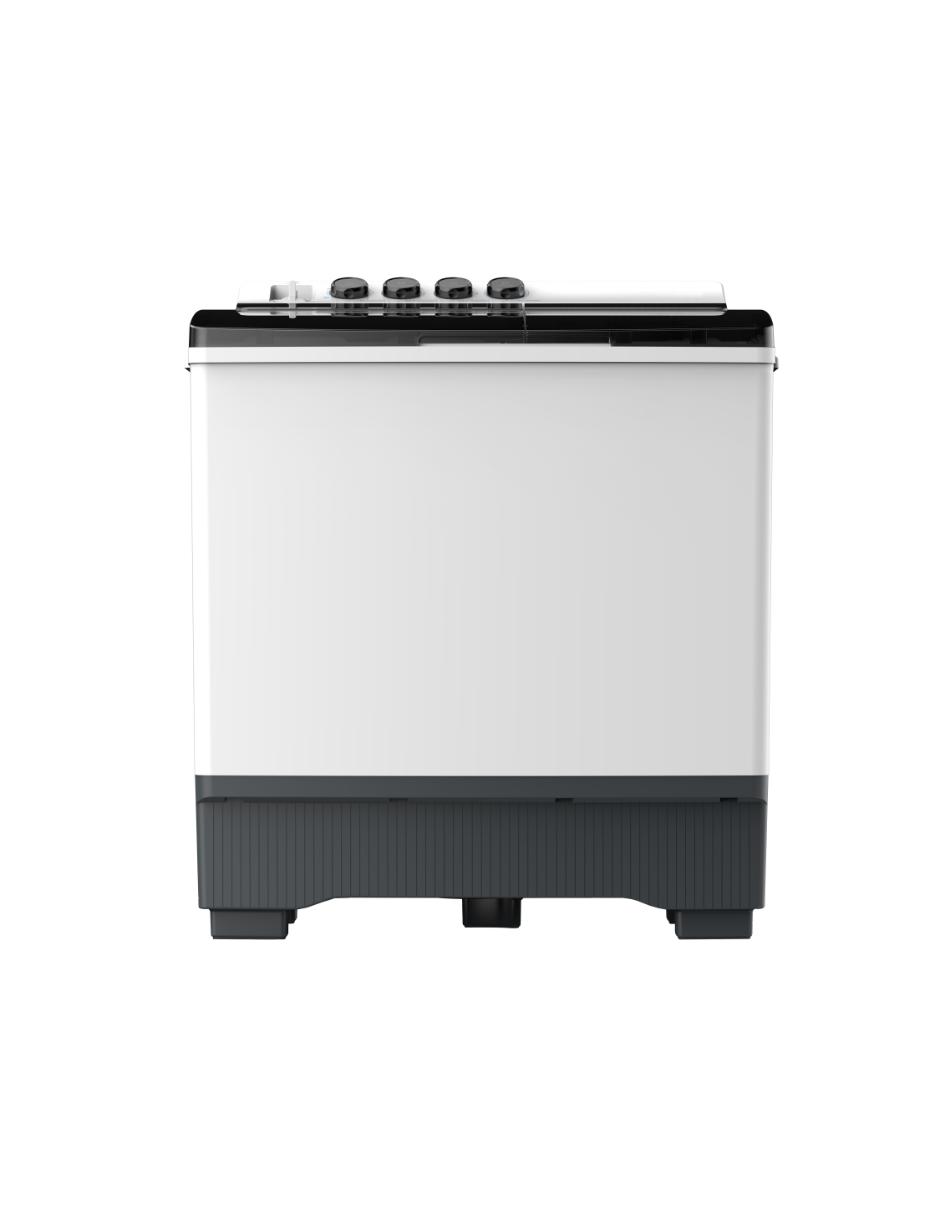 Lavadora doble tina 15 kg semiautomática carga superior mt100w150/w-mx