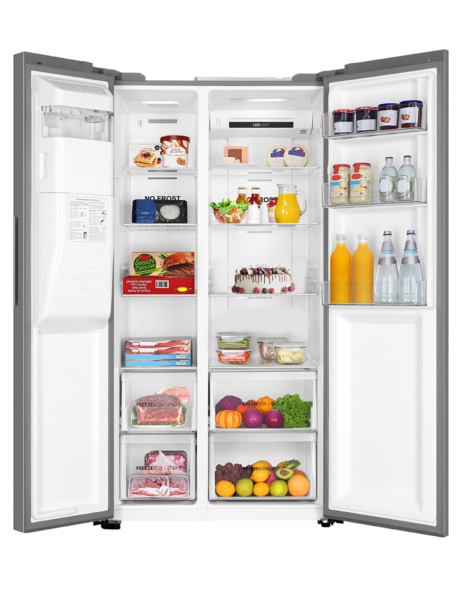 Refrigerador industrial 19 pies cúbicos inverter no frost y fábrica de hielo HSM541HMNSS0 3