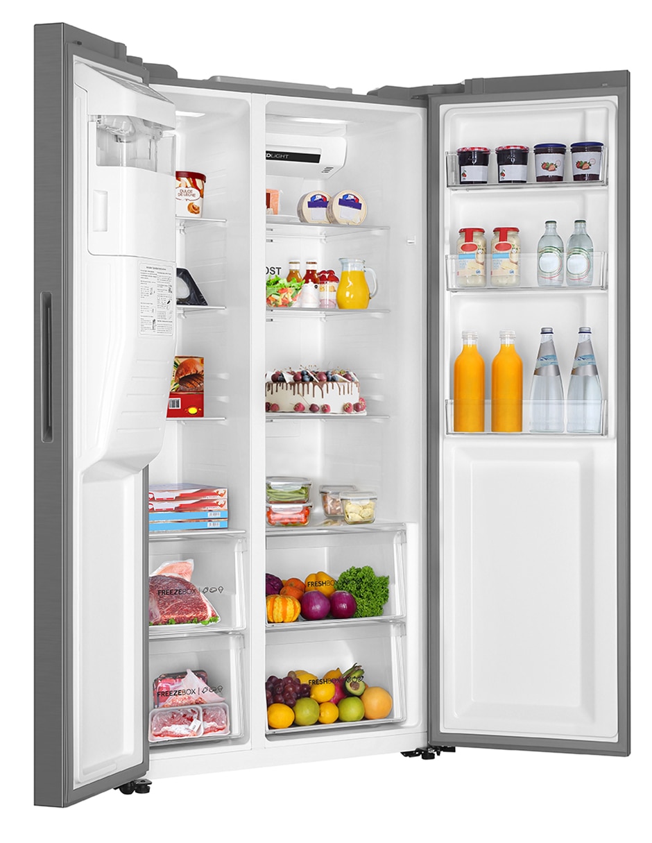 Refrigerador industrial 19 pies cúbicos inverter no frost y fábrica de hielo HSM541HMNSS0 4