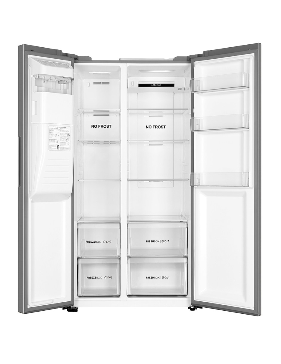 Refrigerador industrial 19 pies cúbicos inverter no frost y fábrica de hielo HSM541HMNSS0 5