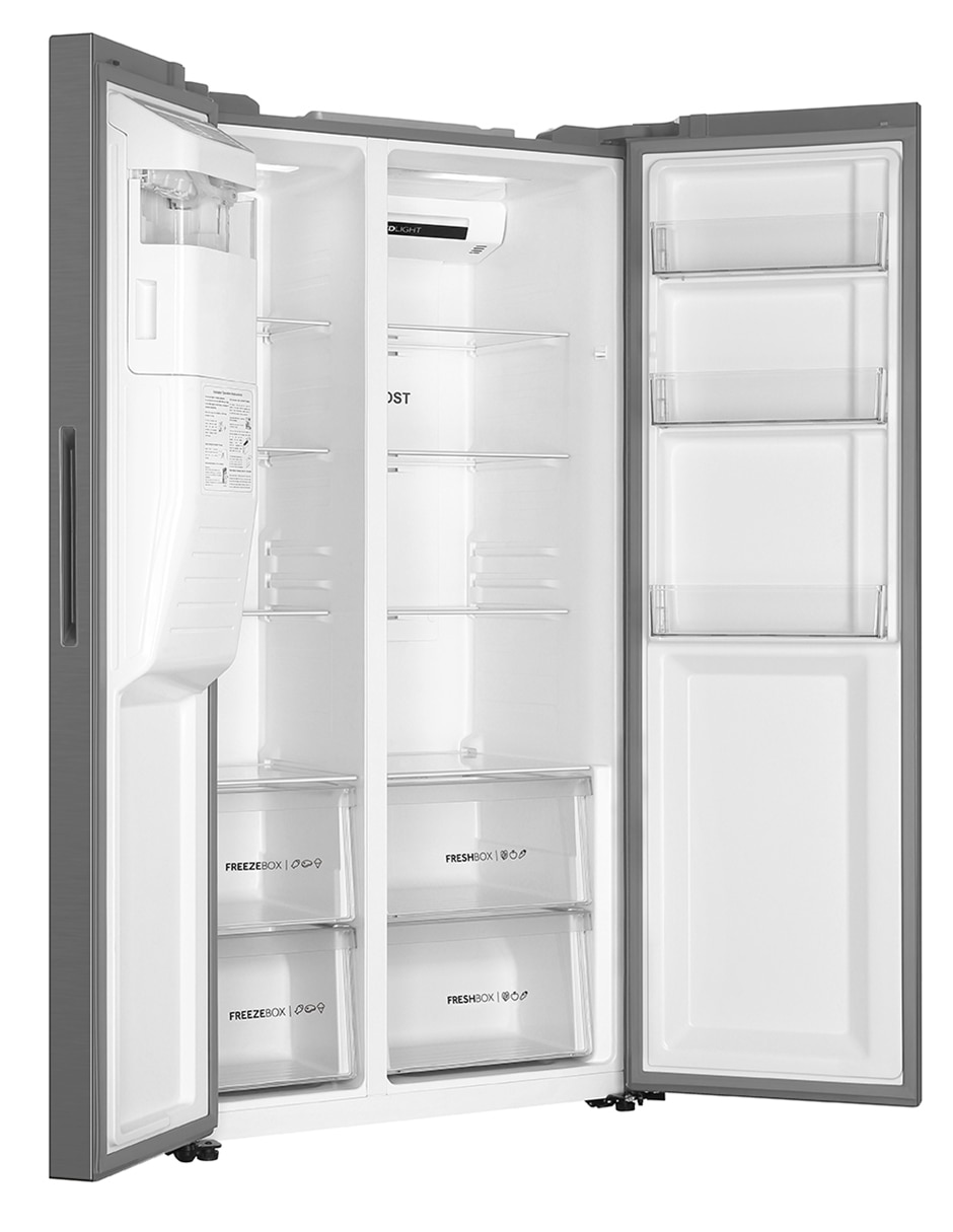 Refrigerador industrial 19 pies cúbicos inverter no frost y fábrica de hielo HSM541HMNSS0 6