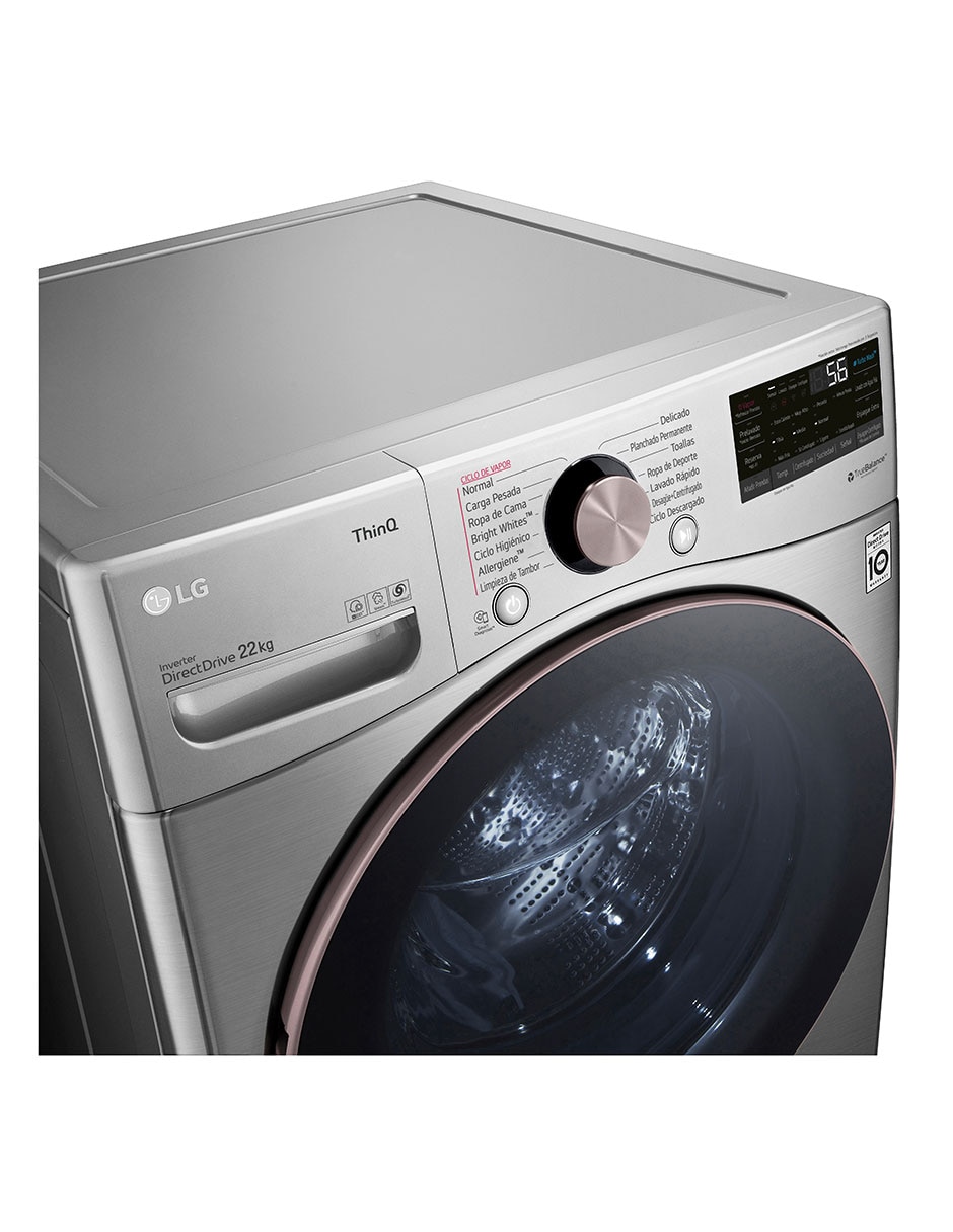 Lavadora 22 kg manual carga frontal wm22vv2s6gr.wd300cv 4