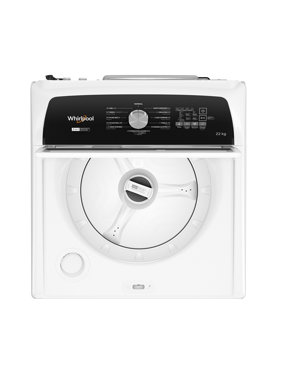 Lavadora 22 kg automática carga superior 7mwtw5057pw 6