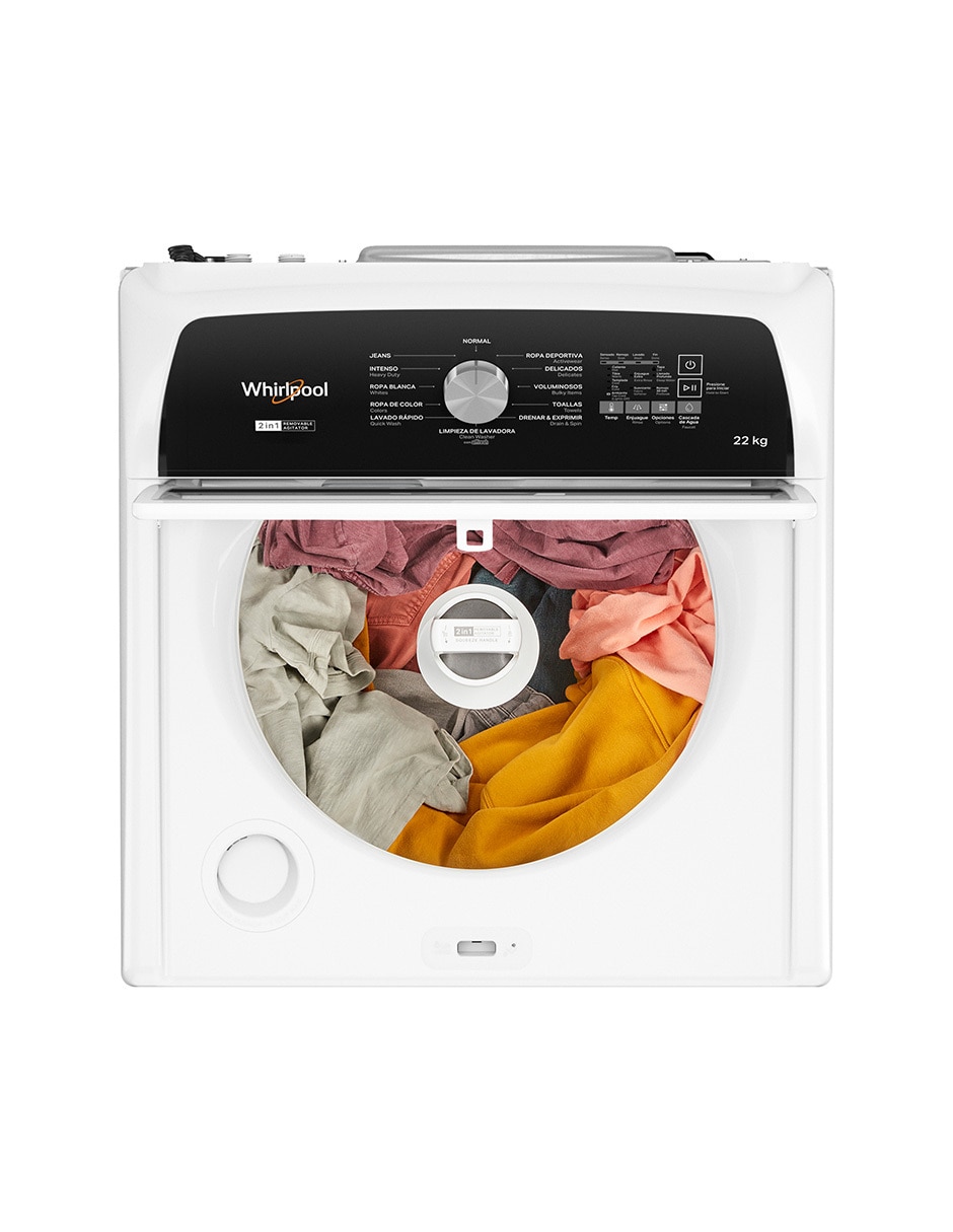 Lavadora 22 kg automática carga superior 7mwtw5057pw 7