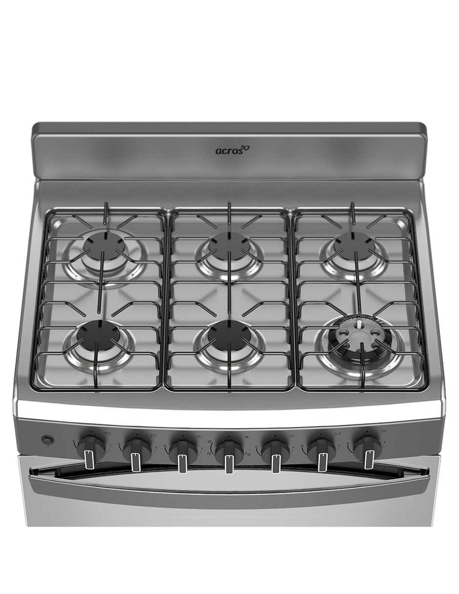 Estufa de piso a Gas LP Onix Capelo 76.2 cm - Estufa 75.9 cm AFR7130G de 6 quemadores 9
