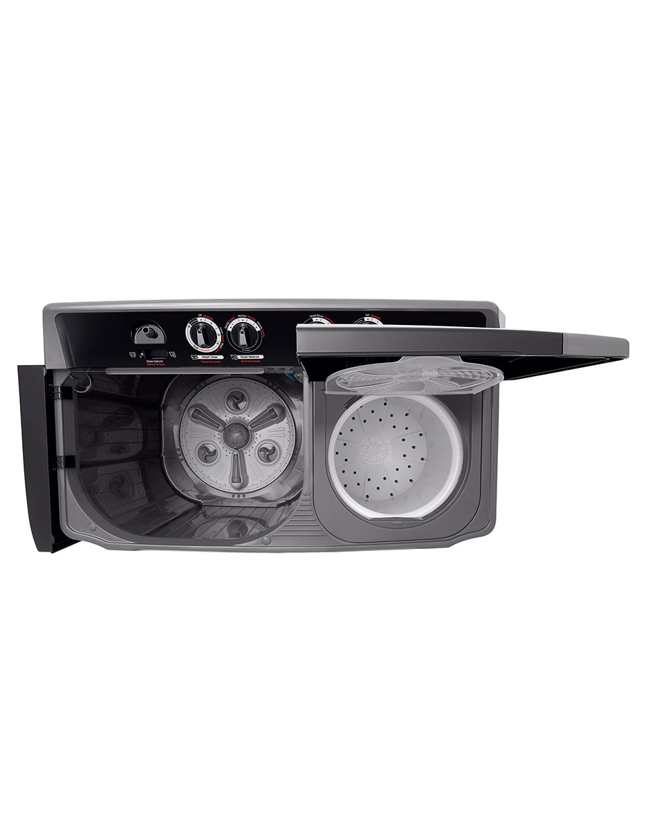 Lavadora doble tina 18 kg semiautomática carga superior wp18mar.dbmelat 4