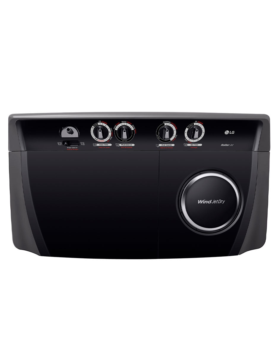 Lavadora doble tina 18 kg semiautomática carga superior wp18mar.dbmelat 9