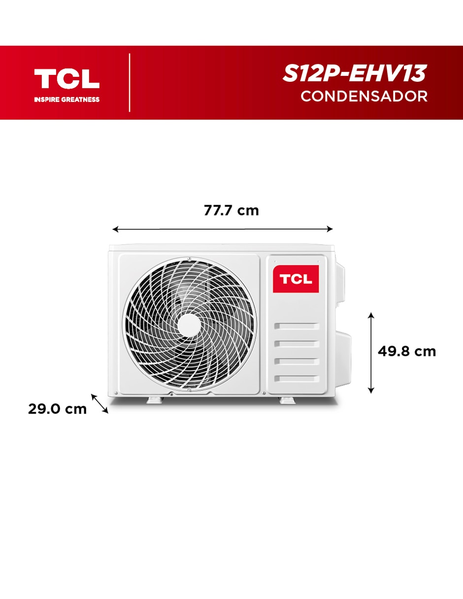 Aire acondicionado mini split inverter Elite Inverter frío y calor 12000 BTU s12p-ehv13 2