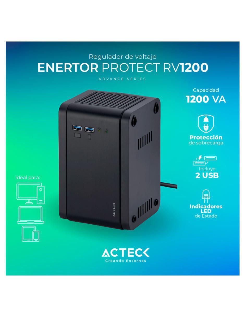Regulador de voltaje ENERTOR PROTECT RV1200 2