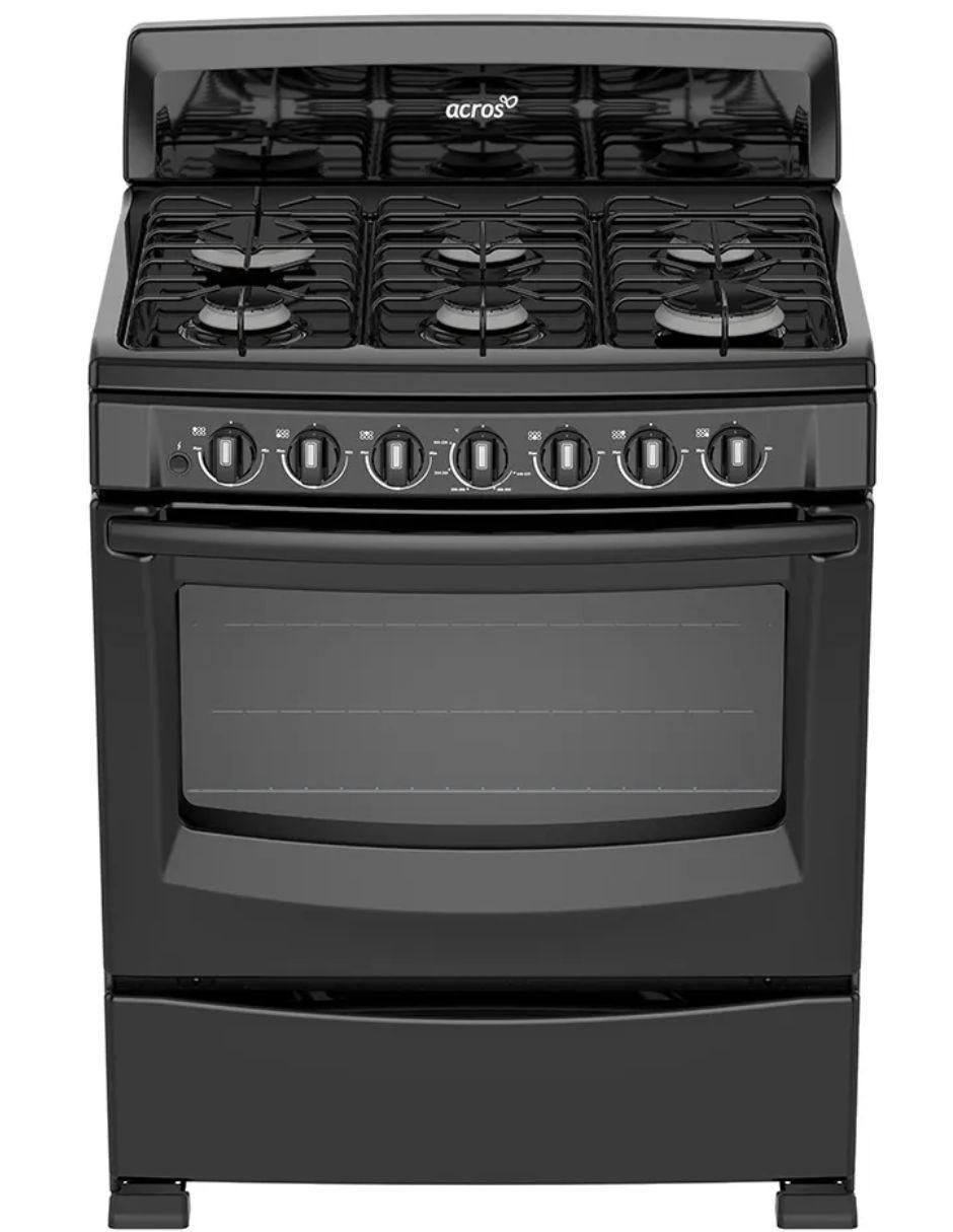 Estufa de piso a gas 76.2 cm afr2110b de 6 quemadores Estufa de piso a gas 76.2 cm afr2110b de 6 quemadores