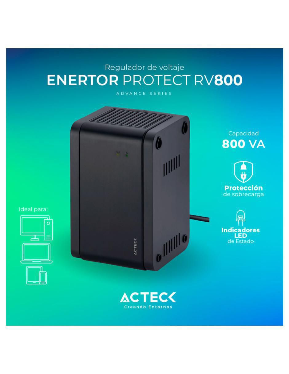Regulador de voltaje Enertor Protect RV800 2
