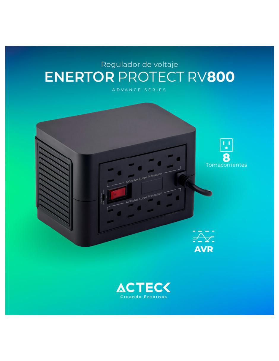 Regulador de voltaje Enertor Protect RV800 3