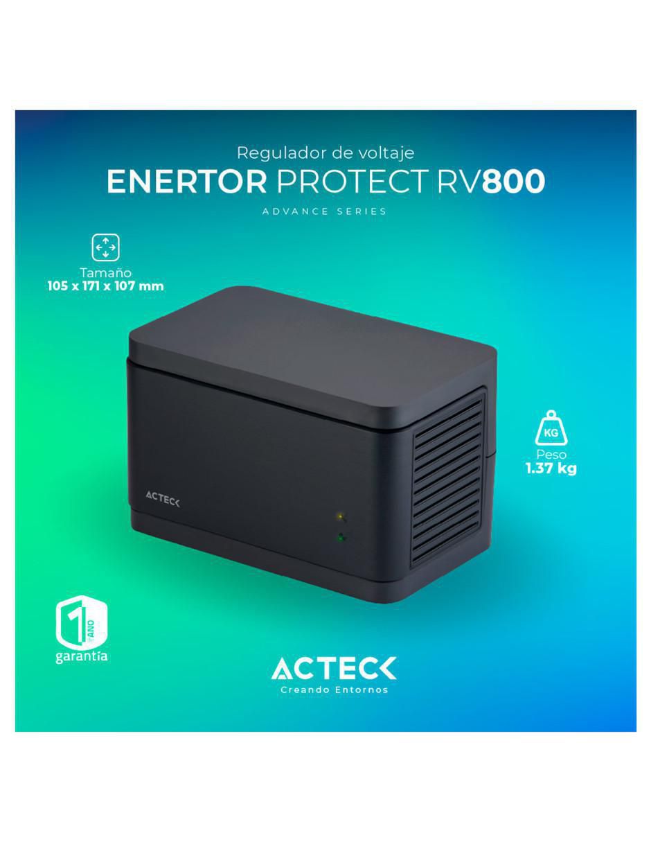 Regulador de voltaje Enertor Protect RV800 4