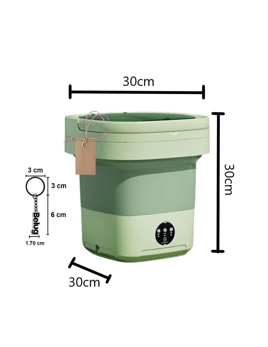 Lavadora portátil semiautomática carga superior mini lavadora/ llavero 5
